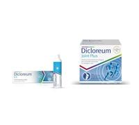 Dicloreum Ice Schiuma Frizzante per Affaticamento Muscolare e Lievi Traumi, 150 Ml + Dicloreum Joint Plus, Integratore Articolazioni20 Bustine, Gusto Agrumato