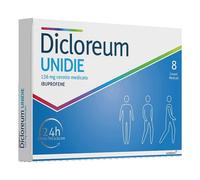 DICLOREUM UNIDIE 8 CEROTTI 24H