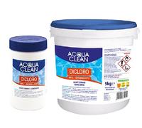 CLORO GRANULARE 56% DICLORO IN POLVERE 25 KG PULIZIA SHOCK ACQUA PISCINA (31445)