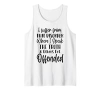 Dico la verità e Le Persone Si offendono. Divertente Sarcasmo Canotta