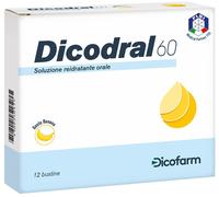 Dicodral 60 - Soluzione reidratante orale - 12 Bustine