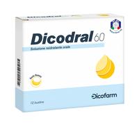 Dicodral 60 - Soluzione reidratante orale - 12 Bustine