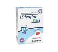 Dicofarm Dicoflor Kids Gusto Frutti Rossi 18 Bustine Orosolubili