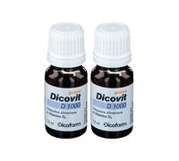 Dicofarm DicovitD 1000 gocce 2x7,5 ml Gocce