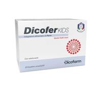 Dicofer Kids - Integratore alimentare di Ferro - 20 bustine orosolubili