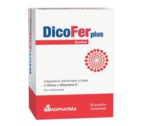 Dicofer Plus Integratore Ferro e Vitamina C 20 Bustine