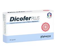 Dicofer Plus Integratore Alimentare a Base di Ferro e Vitamina C 30 Capsule