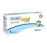Dicoflor Complex Junior - Integratore di probiotici per bambini - 12 flaconcini