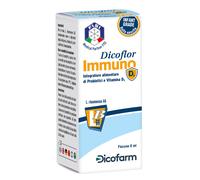 DicoFlor Immuno D3 Integratore di Vitamina D e Probiotici 8 ml