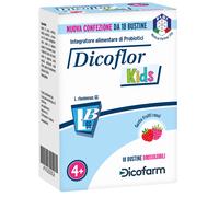 Dicofarm Dicoflor Kids Gusto Frutti Rossi 18 Bustine Orosolubili
