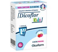 Dicofarm Dicoflor Kids Gusto Frutti Rossi 18 Bustine Orosolubili