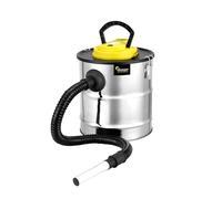 Aspiracenere - Camino, Pellet e Barbecue - Potenza 1.200W - Capacità 20L - Realizzato in Acciaio Inox - Include Tubo da 1m e Copertura del Filtro - Funzione Soffiante - Dicogar