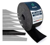 diconfa rotoli di gomma con uno inserto in tessuto SPESSORE 8mm - LARGHEZZA da 20 mm a 1400 mm - LUNGHEZZA da 0,05 m a 10 m - SELEZIONE: 300 mm x 1100 mm x 8 mm - robusto resistente Tappetino SBR