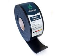 diconfa rotolo strisce di gomma 100mm 10cm Larghezza - Lunghezza da 0,05 a 10m Spessore da 0,5 a 20mm - SELEZIONE 10000mm (1000cm), 3mm - Tappetino rotoli antiscivolo Impermeabile Robusto al metro