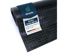 diconfa tappetino in gomma con borchie spessore 3mm - LARGHEZZA 0,1m a 2m - LUNGHEZZA 0,05m a 10m - SCELTA: 1500 x 1250mm - rivestimento pavimento antiscivolo magazzino officina garage industria ecc.