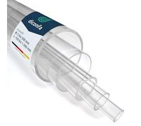 diconfa tubo di vetro acrilico trasparente - Ø da 5 a 300mm - LUNGHEZZA da 100mm a 1500mm - SELEZIONE: Diametro 34/30mm x 1000mm (100cm) - incolore decorazione illuminazione Costruzione ecc.