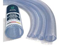 diconfa Tubo flessibile in PVC diametro da 10 a 60 mm - da 0,1m a 25 m lungo - 30/38 mm, 2000 mm (2 m) di lunghezza - Qualità alimentare - per aria compressa - per acqua potabile FDA KTW