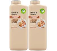 Dicora Gel Da Bagno Vitamina B Mandorle & Noci - 400 Ml (Confezione da 2)