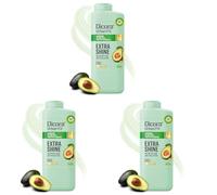 Dicora Urban Fit Shampoo Smooth&Shine 400 ml (Confezione da 3)