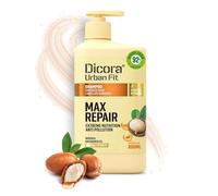 DICORA URBAN FIT Uf Shampoo Max Repair 800Ml per capelli secchi e stressati, per detergere e nutrire i capelli, 800ml