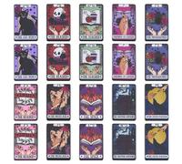 DICOSMETIC Ciondoli a forma di carta dei tarocchi, in acrilico, rettangolari, per divinazione, fortuna, per la creazione di gioielli, Acrilico, Nessuna pietra preziosa