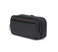 Dicota Accessories Pouch Style - Custodia per Accessori e Organizer di apparecchiature per l’Elettronica e Bagagli indispensabili, Design Moderno, Colore Nero