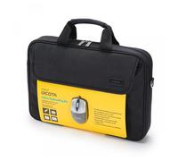 DICOTA - Borsa Notebook + Mouse fino a 14 pollici - 15.6 pollici in Poliestere Nero D30805.