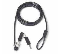 Dicota D30867 cavo di sicurezza Nero 2 m (SECURITY CABLE T-LOCK PRO - KEYED 3X7MM SLOT) NEW