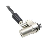 Dicota D31540 2 m Chiave Acciaio Nero Laptop Lock Wedge Ultra Slim