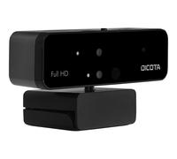 Dicota D31892 1902 x 1080 Pixel Full HD 30 fps USB Nero Clip/Supporto Webcam PRO