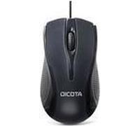 MOUSE DICOTA D32011, Collegamento USB Typ-A, Scrolling a Rotella, Risoluzione max 1200 dpi, Nero
