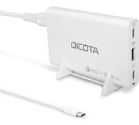 DICOTA D32056 batteria portatile Bianco (3-PORT DESKTOP CHARGER [65W] - ) NEW