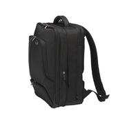DICOTA Eco Backpack PRO zaino Nero Poliestere, Polietilene tereftalato (PET)