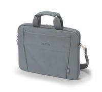 DICOTA Eco Slim Case BASE 11-12.5 - Funzionale borsa per computer portatile con imbottitura protettiva, colore grigio