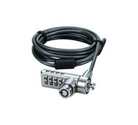 Dicota Lucchetto Cavo 2 M 4-digit Acciaio, Termoplastico Gomma ( Tpr ),