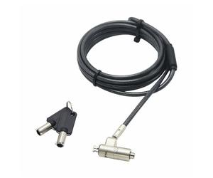DICOTA - MOBILE ACCESSORIES Security Cable Nano Lock Ultra Slim MASTERKEYED 2.5X6 MM Slot