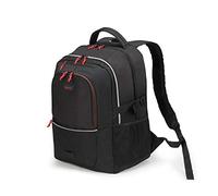 Dicota Plus SPIN da 14”-15,6". Zaino per computer portatile, borsa per il trasporto di computer, borsa da lavoro, supporto per computer portatile, sportivo leggero, colore nero