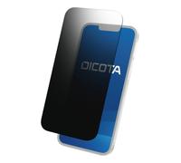 Dicota - Protezione dello schermo per cellulare - Limita l'angolo di visione a ±30°, riduce la luce blu del 43% - Pellicola - con filtro privacy - 4 vie - adesiva - Nero - per Apple iPhone 14