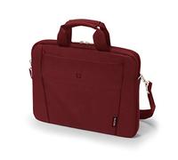 Dicota Slim Case BASE borsa per laptop e tablet, custodia leggera per laptop, Slim Case BASE borsa per laptop, colore rosso, per laptop da 11-12.5”
