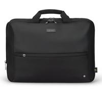 DICOTA Top Traveller Dual FIVE - Borsa a tracolla per notebook da 14" a 16", colore nero