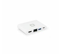 Dicota D31730 replicatore di porte e docking station per notebook Bianco USB-C PORTABLE DOCKING - 4-IN-1 WITH HDMI