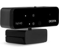 DICOTA Webcam PRO Face Recognition Webcam colour 1920 x 1080 1080p D31892