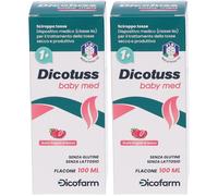 Dicotuss Baby Med Sciroppo 2x100 ml Sciroppo per la tosse