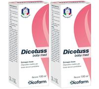 Dicotuss Baby Med Set da 2 2x100 ml Sciroppo per la tosse