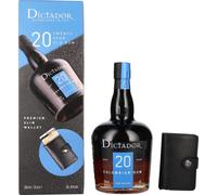 Dictador 20 Years Old ICON RESERVE Colombian Rum 40% Vol. 0,7l in Giftbox with Geldbörse