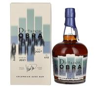 Dictador OBRA VINTAGE 16 Years Old AMERICAN OAK CASK Rum 2007 41% Vol. 0,7l in Giftbox
