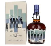 Dictador OBRA VINTAGE 21 Years Old PORT CASK Rum 2002 45% Vol. 0,7l in Giftbox