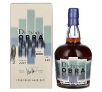 Dictador OBRA VINTAGE 23 Years Old PORT CASK Rum 2000 42% Vol. 0,7l in Giftbox