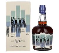 Dictador OBRA VINTAGE 24 Years Old AMERICAN OAK CASK Rum 1999 43% Vol. 0,7l in Giftbox