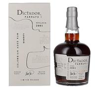 Dictador PÁRRAFO I 21 Years Old BORBÓN Vintage 2001 44% Vol. 0,7l in Giftbox